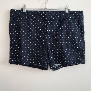 Tommy Hilfiger Navy Print Shorts - Size 12